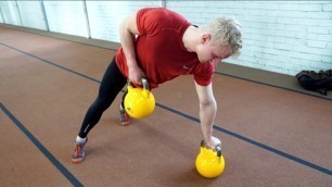 'Intense Kettlebell Workout for the Posterior Chain'