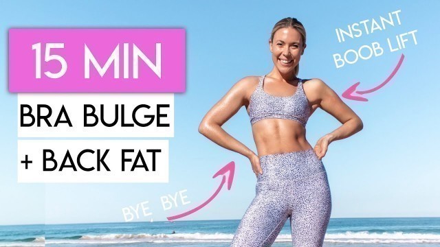 'BRA BULGE and BACK FAT WORKOUT 