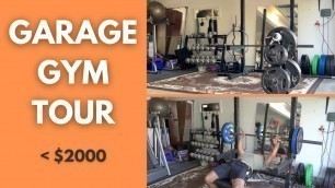 'My Garage Gym Tour [All Equipment Recommendations and Explanation]