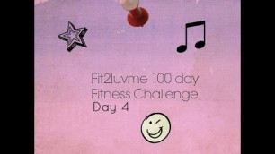 'FIT2LUVME 100 DAY FITNESS CHALLENGE  4/DANCE WITH ME/PITBULL'