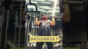'Shoulder day | Bulking | Fitness mantra'