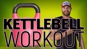 'Kettlebell Stability Workout for running & biking | ⚫️ PrivateGYM FREE Workout Video'