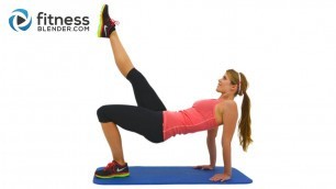 'No Equipment Upper Body Workout for Great Arms, Shoulders and Upper Back'