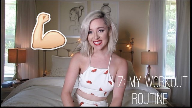 'Liz: My Workout Routine (Kayla Itsines) | MeganandLiz'