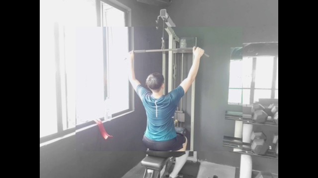 '[Gonnie TV] Before MCO stay &keep fit / Gym day workout back / Korean / Orang korea pergi gym / 고니티비'