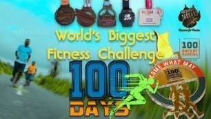 'Worlds Biggest Fitness Challenge 2020 | 100 Days Run | #HDOR | JJ | Arivoli | Virtual Running | KPR'
