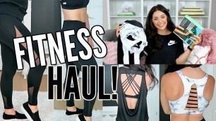 'AFFORDABLE TRY-ON FITNESS HAUL! T.J.MAXX & NORDSTROM RACK!'