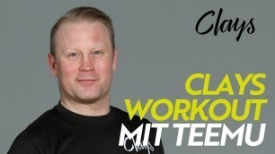 'CLAYS LIVE: Clays Workout mit Teemu am 10.11.2020'