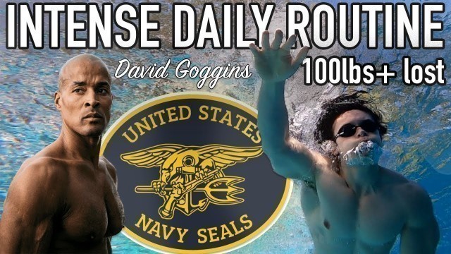 'I followed David Goggins\' PRE NAVY SEAL daily routine... *5,000+ CALORIES BURNED*'