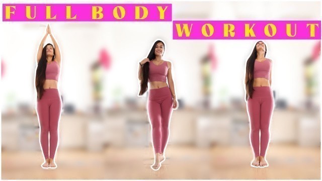 'FULL BODY WORKOUT | AT HOME | INDIAN FEMALE FITNESS | YOGASINI'