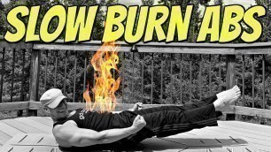 '10 Minute Intense Abs (SLOW BURN ABS WORKOUT) Sean Vigue Fitness'