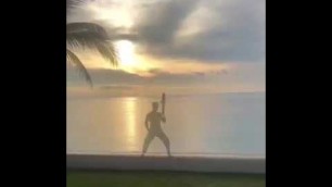 'Akshay Kumar New Year Mind Blowing Workout In Early Morning | Instagram Video By Akshay'