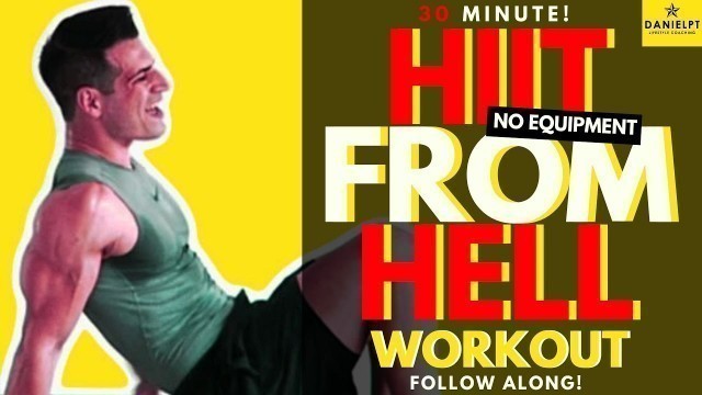 'EXTREMELY SWEATY HIIT Workout | No Equipment Workout | Intense Full Body HIIT | Follow Along Workout'