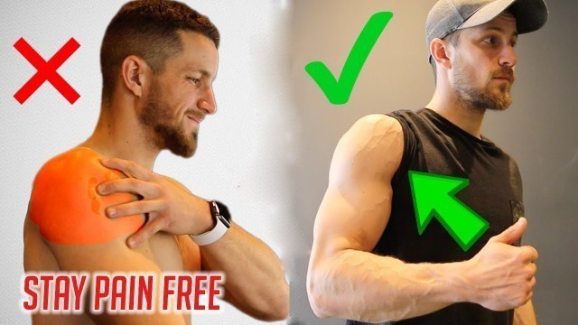 'Shoulder Impingement Exercises | 5 Exercises to Limit & Avoid pain (Self-Treatment Prehab)'