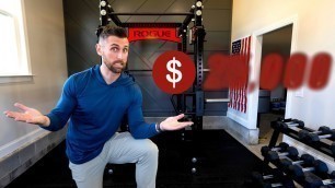 'Total Cost Breakdown Of My Garage Gym (it’s ridiculous) | Non-Budget Friendly Rogue Gym'