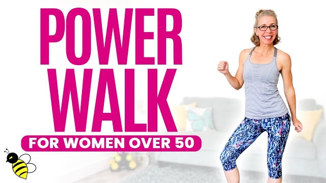 25 Minute Low Impact POWER WALK Workout for Women over 50 ⚡️ Pahla B Fitness