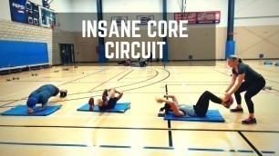 'Small Group Core Workout - Sore for DAYS!!!'