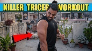 'Home Triceps Workout \"Intense\" 