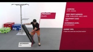 'Fitness First Freestyle exercise - ViPR Shovel - ViPR'