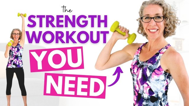 'SIMPLE, Essential Strength Training Workout for Women over 50 ✨ Pahla B Fitness'