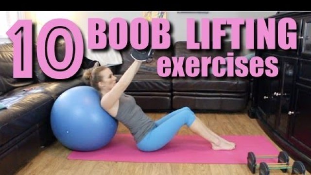 'Chest Lift Workout For Women - 10 Minute Boob Job No Surgery Required'