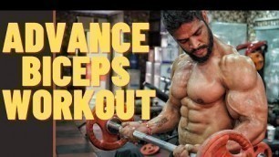 'Advance Biceps Workout I Rahul Fitness'