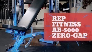 'REP Fitness AB-5000 Zero-Gap Bench | Best Affordable Adjustable Bench | Garage Gym Review'