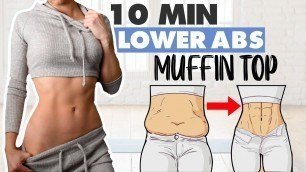 'Intense LOWER ABS Workout | CAN YOU DO THIS?! Home Workout Routine To Get Rid Of Muffin Top'