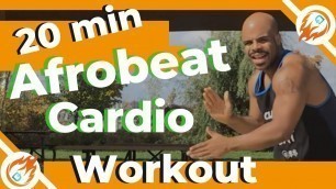 'Afrobeat Cardio Workout 20 Minutes - Werk Dat Dance Fitness'