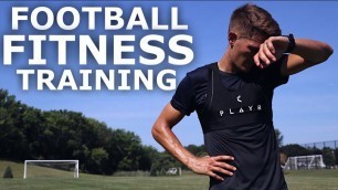 'Football Fitness Training Session | Raw Training Footage and Data Analysis'