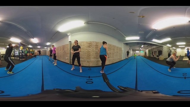 'Back4health: 360 Degree Interactive View of a Functional Fitness Class'