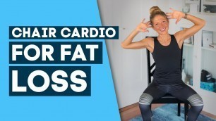 'Chair Cardio for Fat Loss: Seated No Impact Fitness Class'