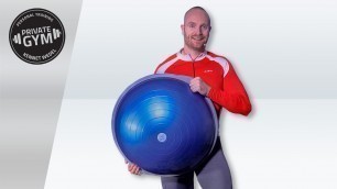 'Bosu Knee Stability - for running, biking and rehabilitation | ⚫️ PrivateGYM FREE Workout Videos'