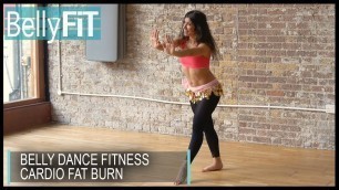 'Belly Dance Fitness Calorie Burn - Shimmy Challenge'