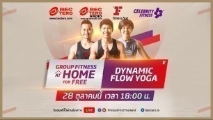 'Group Fitness at Home :  Dynamic Flow Yoga 28/10/2020'