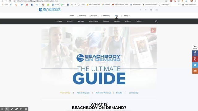 '#BOD Beachbody on Demand All Access Workouts Overview, Programs, & Features Tutorial | Coach Sara'