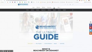 '#BOD Beachbody on Demand All Access Workouts Overview, Programs, & Features Tutorial | Coach Sara'