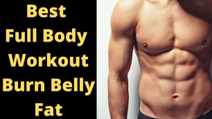 'Best 15 Minutes Fat Burning Home Workout (NO EQUIPMENT!)'