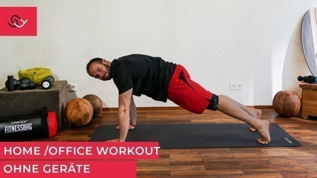 '40 Minuten Workout zuhause -  Kraft - Beweglichkeit - Elastizität - OHNE GERÄTE'