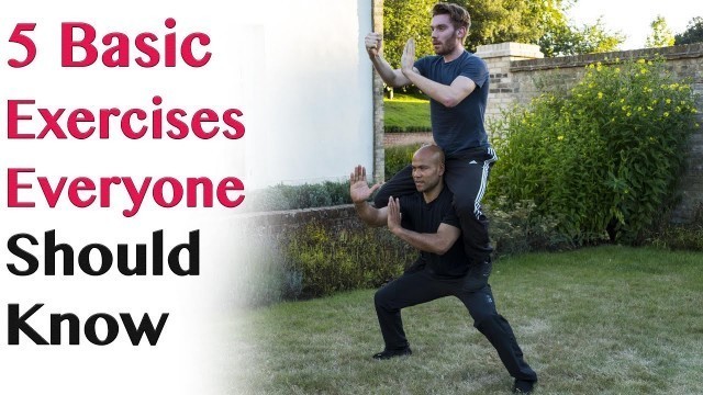 '5 Basic Exercises Everyone Should Know | Wing Chun'