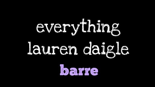 'Everything - Lauren Daigle | dance fitness & barre workouts| GetFit with J'