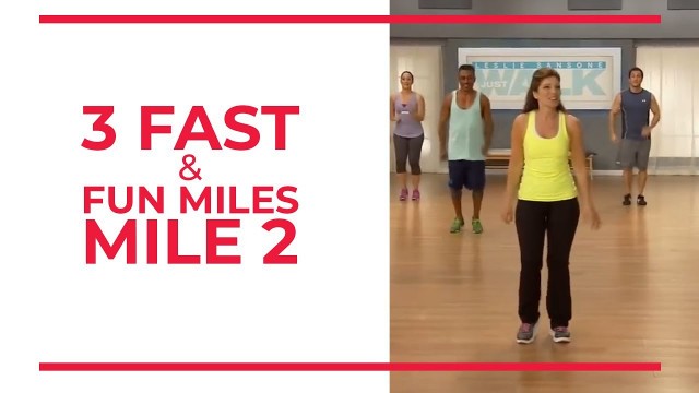'3 Fast & Fun Miles Mile 2 | Walk At Home Fitness Videos'