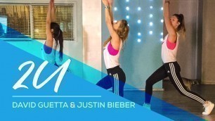 '2U - David Guetta - Justin Bieber -Afrojack Remix -  Combat Fitness Dance Baile'