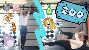 'Kids Workout - Zoo Kinder Geschichte mit Bewegung'