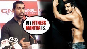 'John Abraham FITNESS MANTRA Is OUT NOW | GNC | Bollywood Celeb Life'