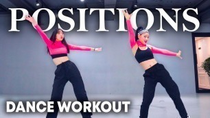 '[Dance Workout] Ariana Grande - Positions | MYLEE Cardio Dance Workout, Dance Fitness'
