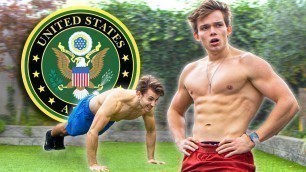 'We Try The US Army Fitness Test without practice'
