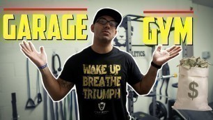 'AFFORDABLE Garage Gym Tour'