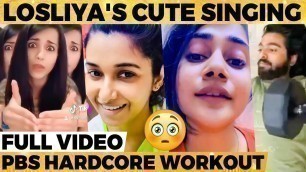 'Trisha\'s Hot Dance, PBS Hard Workout, Losliya\'s Cute Singing & More! - Amazing Video Compilation