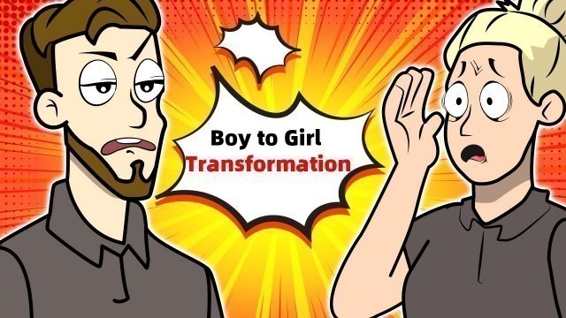 'Boy to Girl Transformation Happened On Fitness Trainer. Body Swap | Female Muscle Growth | Tg Tf'